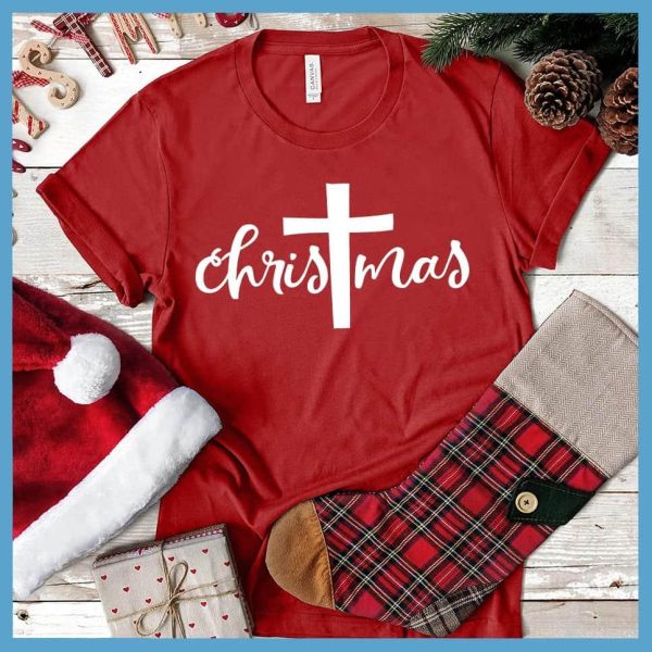 Christmas Cross T-Shirt_8898