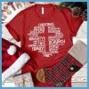 Christmas Cross Collage Version 2 T-Shirt_9248